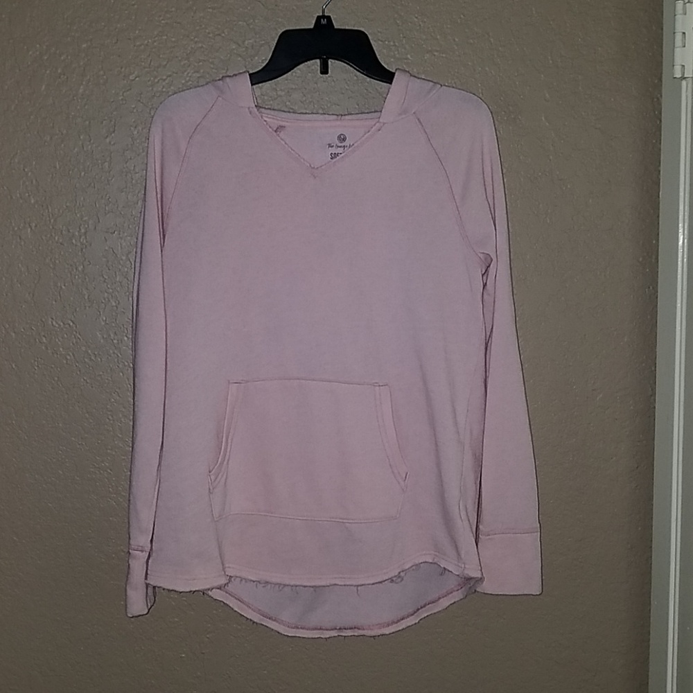 fleece long sleeved with hood